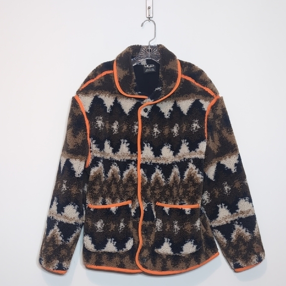 UGG Men's Elias Uggfluff Fleece Jacket - Picture 1 of 6